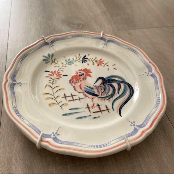 Longchamp France, Chanticleer Rooster Plate Howard’s Kaplan French Country Store - Picture 4 of 5